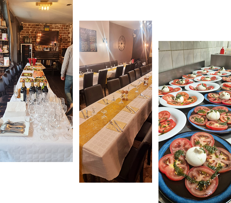 Repas de groupe - Gévaudan - Restaurant Romainville - top resto PANTIN